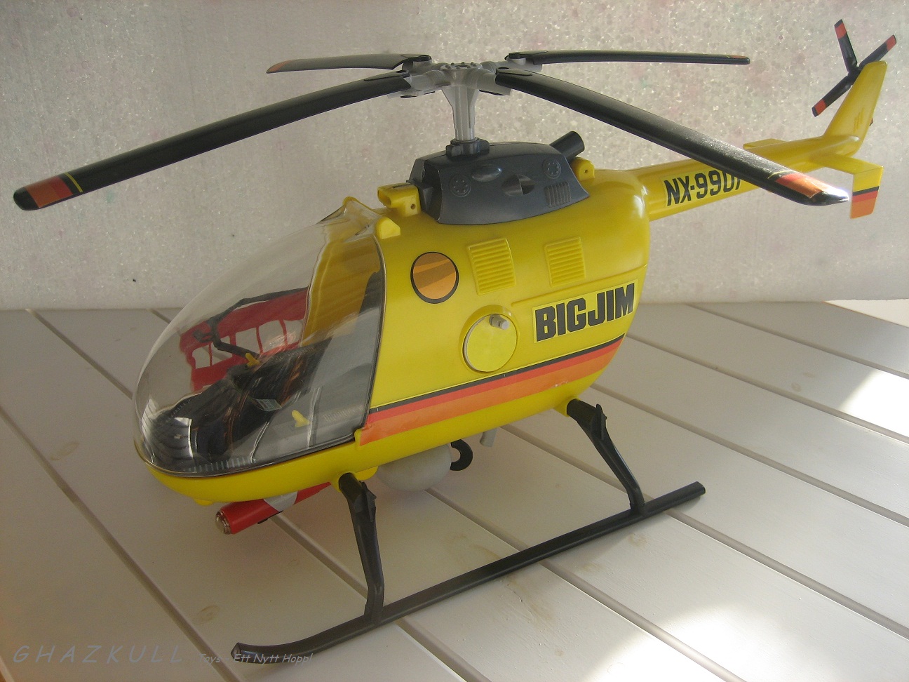 BIG JIM MATTEL Hélicoptère de sauvetage avec boite et notice. Rescue Copter. EUR 90,00 - FR