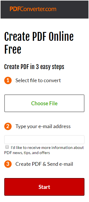 Free PDF conversion online