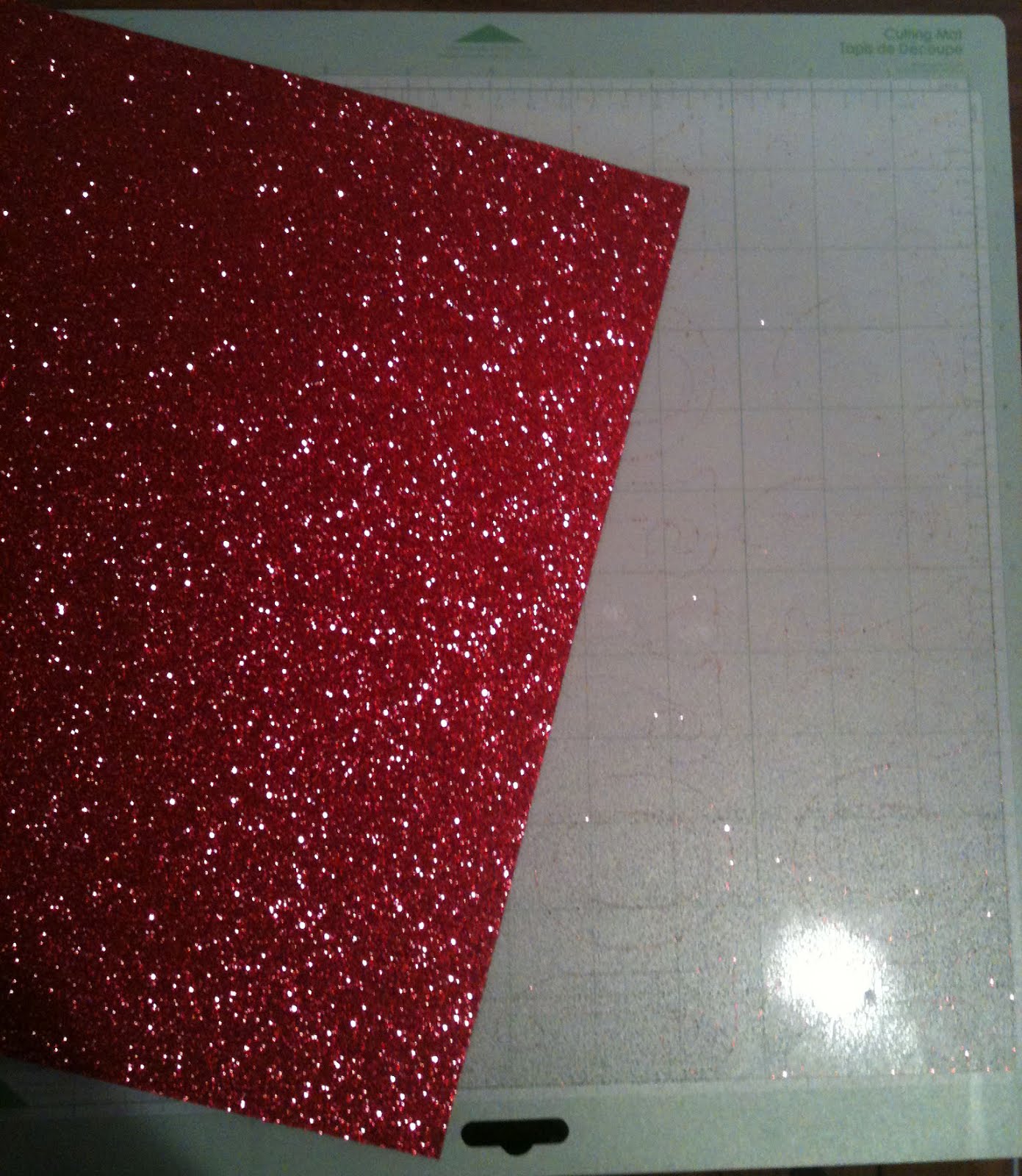 Croppin' Train Scrapbook Retreats Cricut Glitter Cardstock