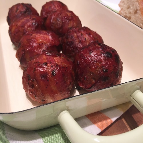 Greenway36: Moink Balls mit Mozzarellakern aus dem Slowcooker ~ Mini ...