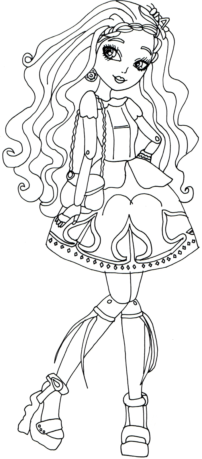 Free Printable Ever After High Coloring Pages