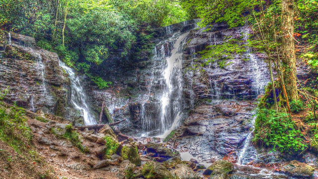 Soco Falls Great Smoky Mountains