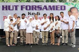 Hut Forsamed ( FORUM SAHABAT MEDIKA)diadakan di Klinik Jantung  Sehat Cirebon