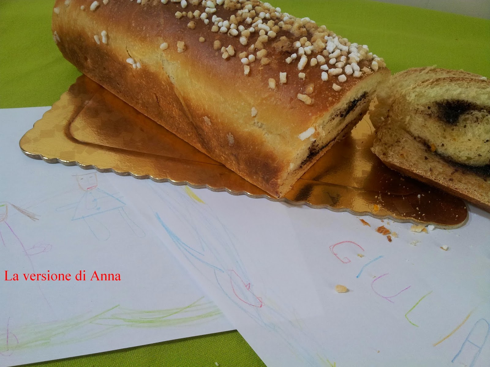 La versione di Anna Pan brioche del rientro con succo d'arancia e