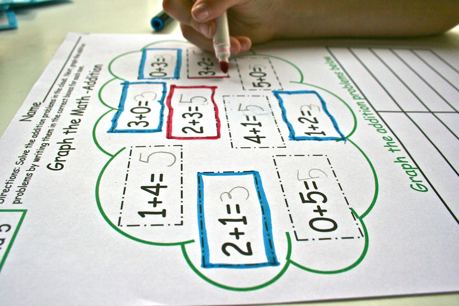 Graph the Math-Addition