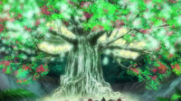 Mundo Pokémon - 756- Shiinotic. Tipo: planta/fada. Evolução: Estágio Final.  Histórico: Florestas onde os Shiinotic vivem são traiçoeiras para se entrar  à noite. Pessoas confusas por suas estranhas luzes nunca poderão encontrar