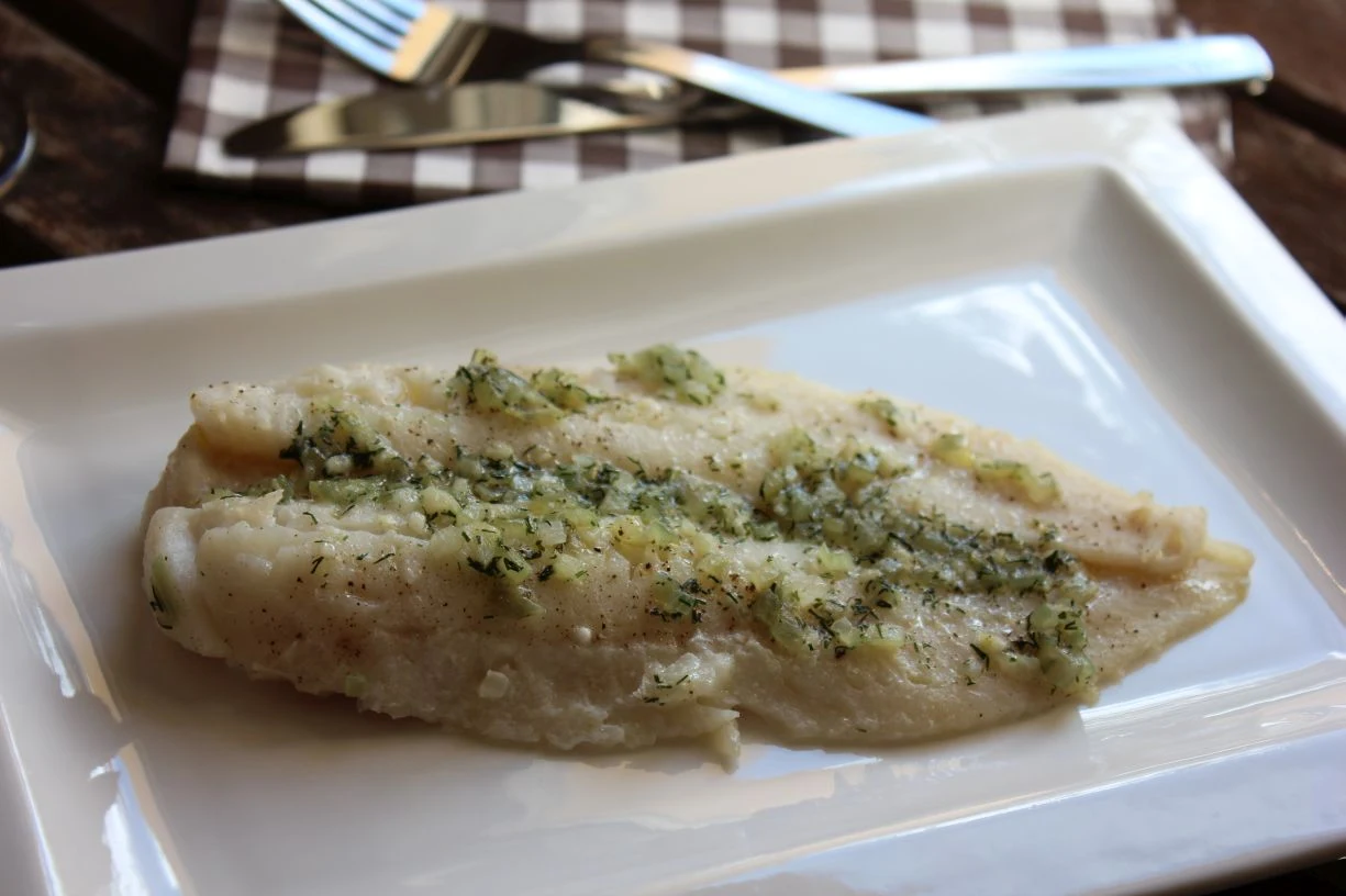 Filet d'églefin à l'échalote