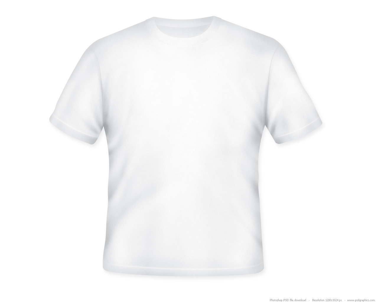 Blank Tee Shirt Template