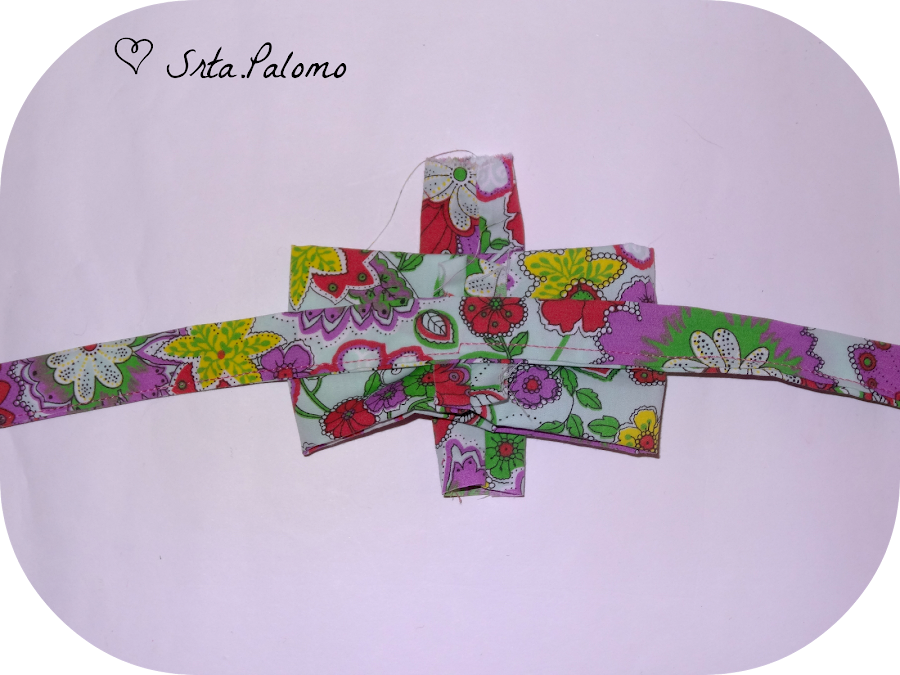 tutorial cómo hacer una pajarita paso 8