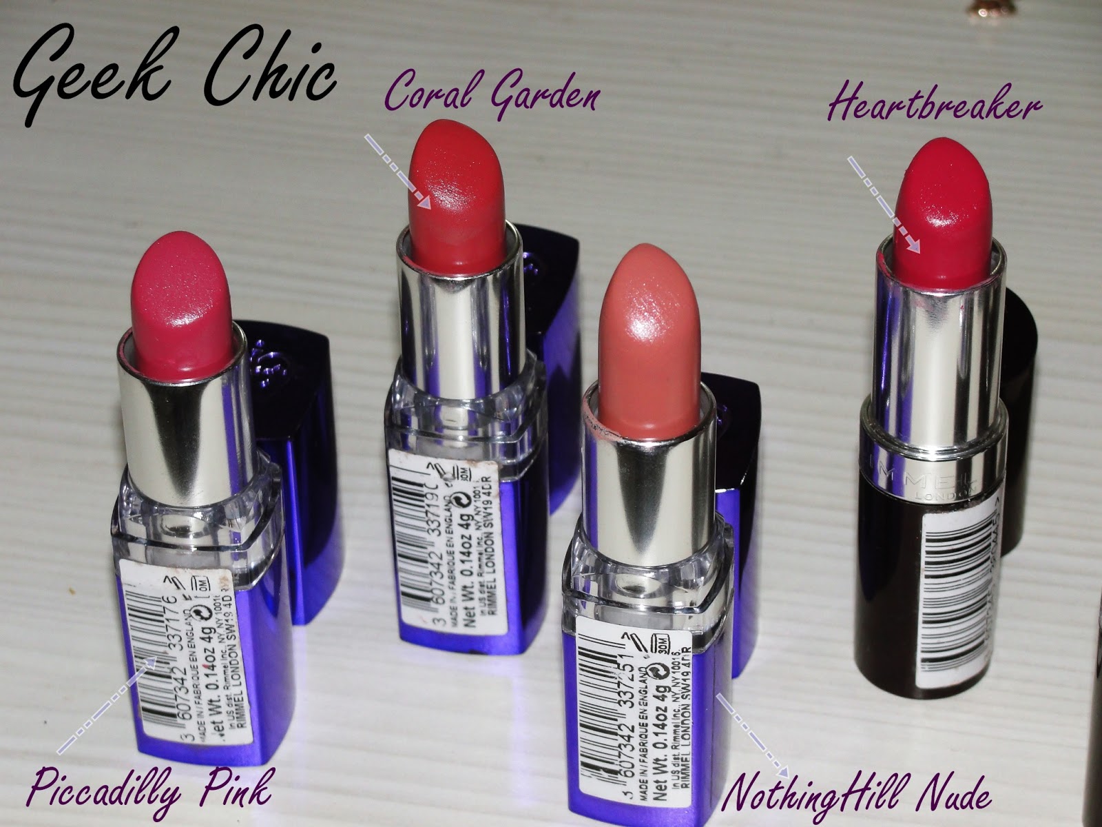 Be Chic: Rimmel Rujlar