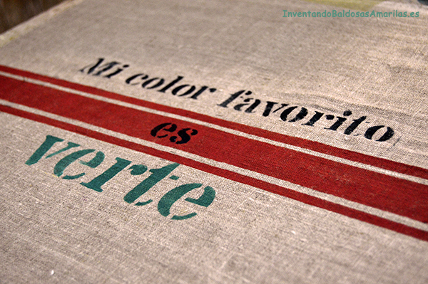 tutorial pintar en tela