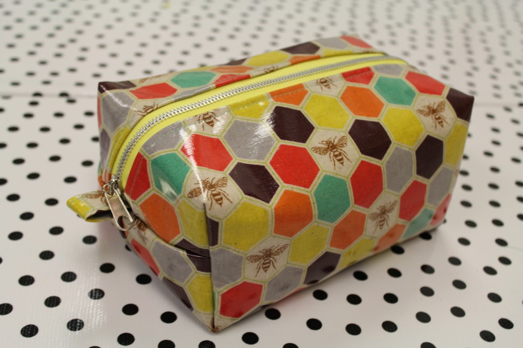box makeup bolsa pattern