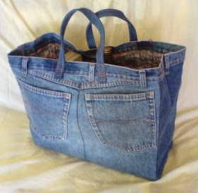 How to Recycle: 501's Old Denim Jeans Projects