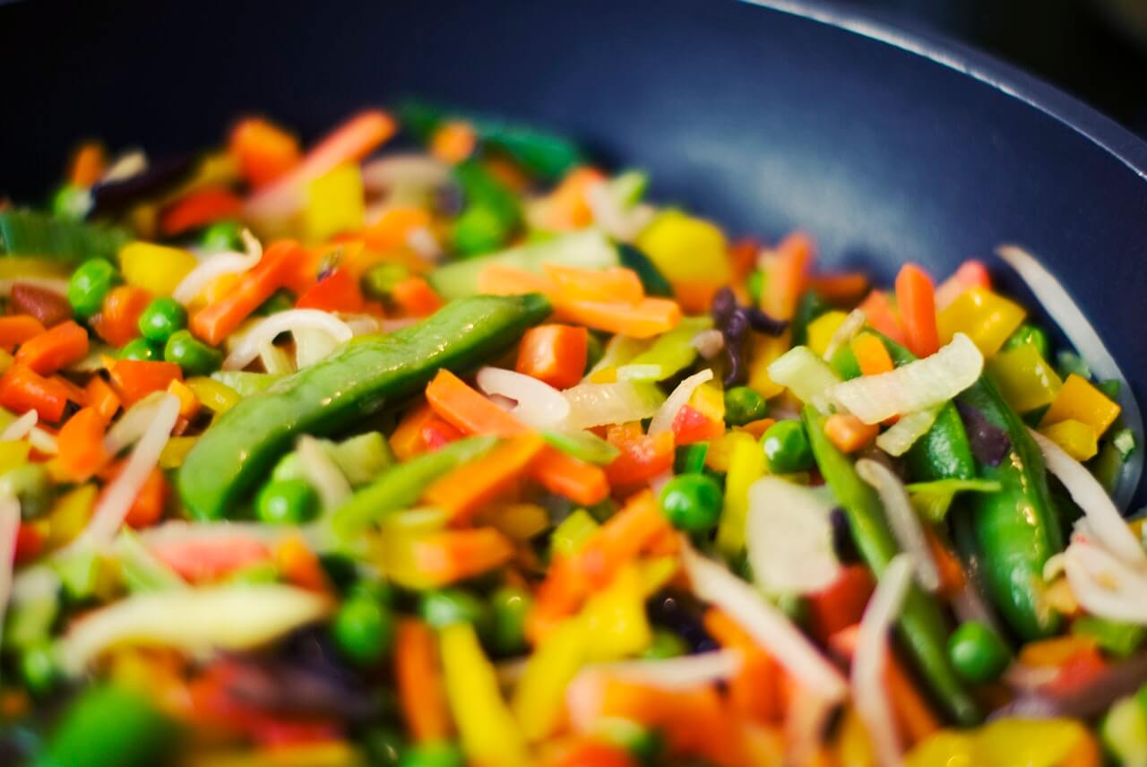 Vegetables Fryin Pan