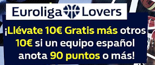 William Hill hasta 20 euros extra Euroliga 9-10 noviembre William Hill hasta 20 euros extra Euroliga 9-10 noviembre