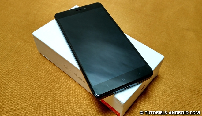 Redmi Note 4X : écran et design