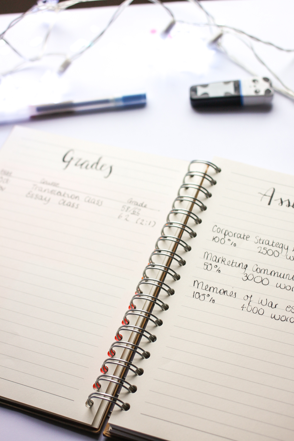 Bullet Journal for University Setup | www.hannahemilylane.com
