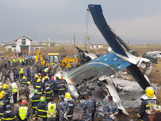  Photos: At least 38 dead after Bangladeshi plane with 67 passengers crashes and bursts into flames at airport in Nepa