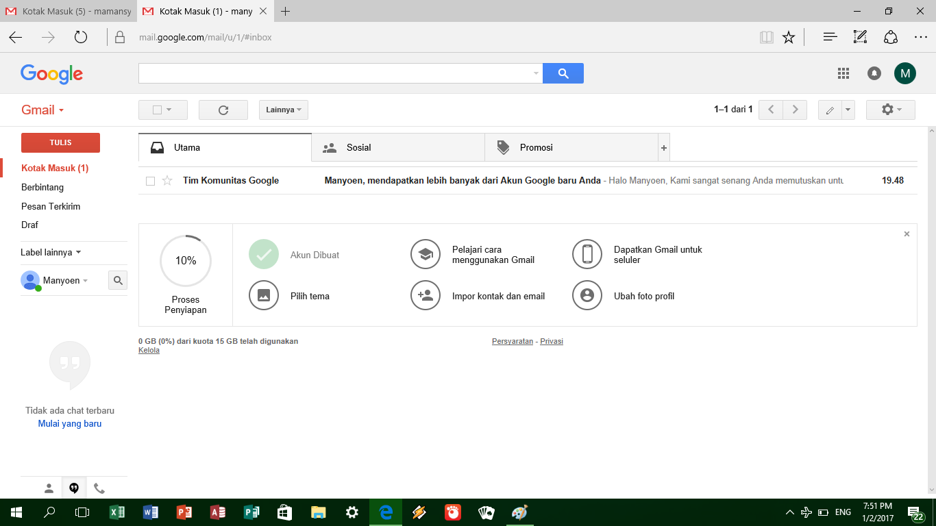 Cara Membuat Gmail: November 2017