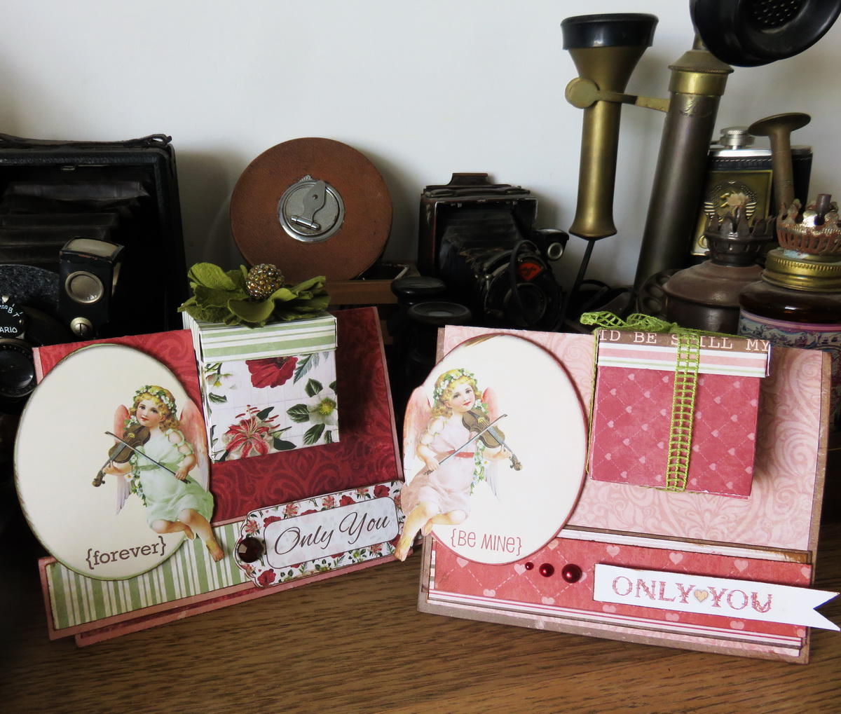 The BoBunny Blog Darling Gift Box with Card Project featuring Only You