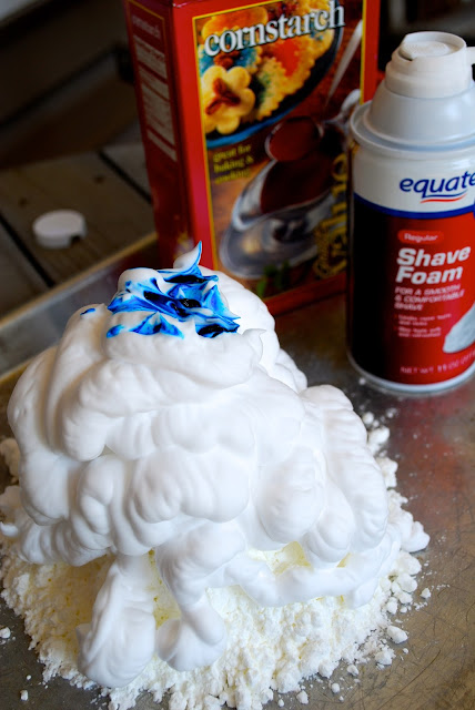 Foam dough playdough