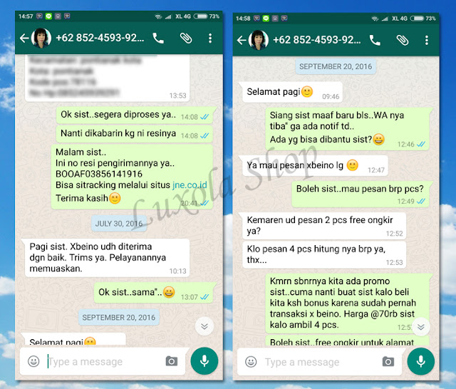 testimonial serum x beino testimonial serum x beino