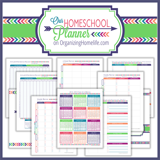 IHeart Organizing: Ended: HUGE Back-To-School Printable Organizing Bundle!