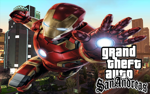 تحميل مود ايرون مان gta sa شرح تثبيت قوة خارقة مودات جتا سان GTA San andreas Iron Man Mod