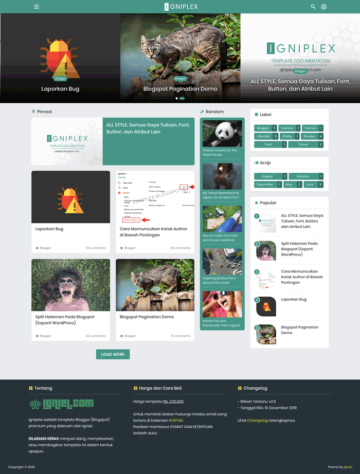 Igniplex Blogspot Theme Simple and Clean Material Design Igniplex Blogspot Theme Simple and Clean Material Design