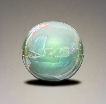 تصميم كرة سريالية ثلاثية الأبعاد بالفوتوشوب