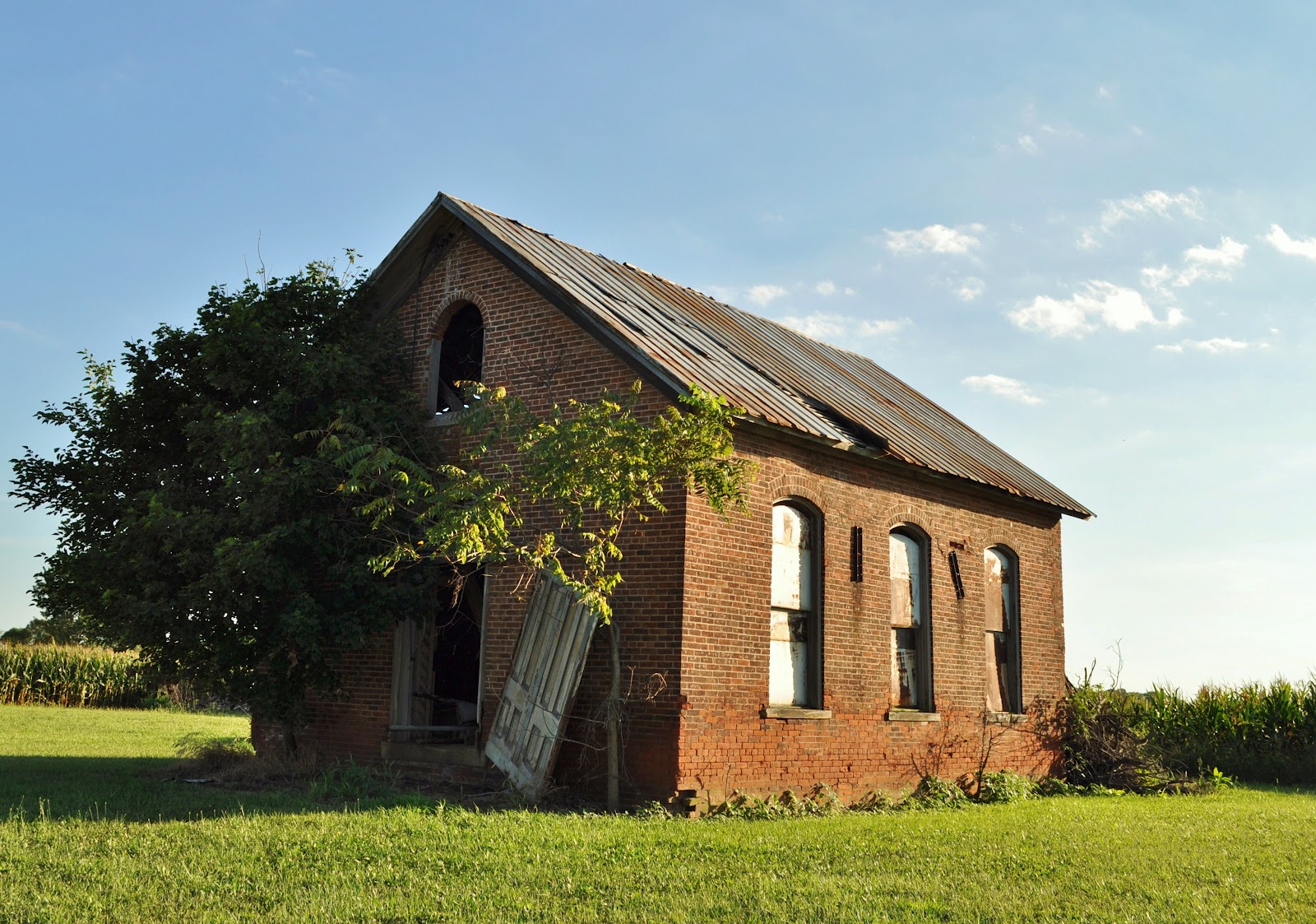 OHIO ONE ROOM SCHOOLHOUSES/FAYETTE COUNTY KLEVER SCHOOL/FAYETTE COUNTY