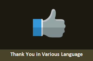 Ucapan Terima Kasih dalam Berbagai Bahasa di Dunia