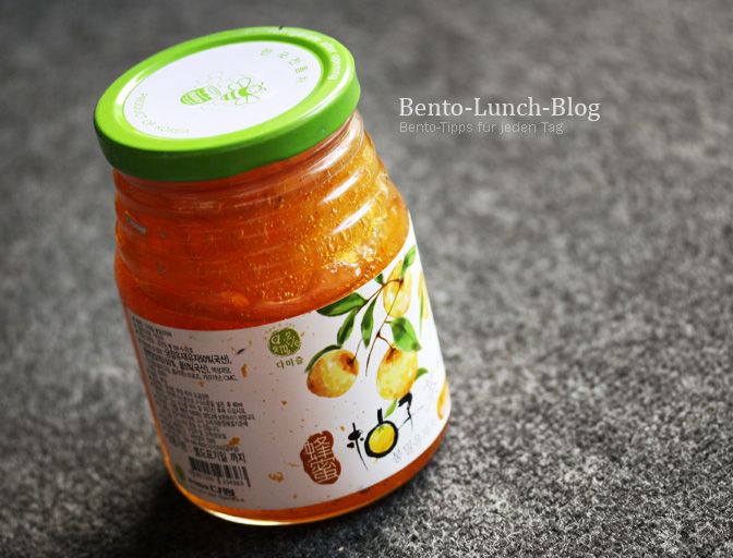 Bento Lunch Blog: Yuzu-Marmelade / Koreanischer Zitronen-Früchtetee