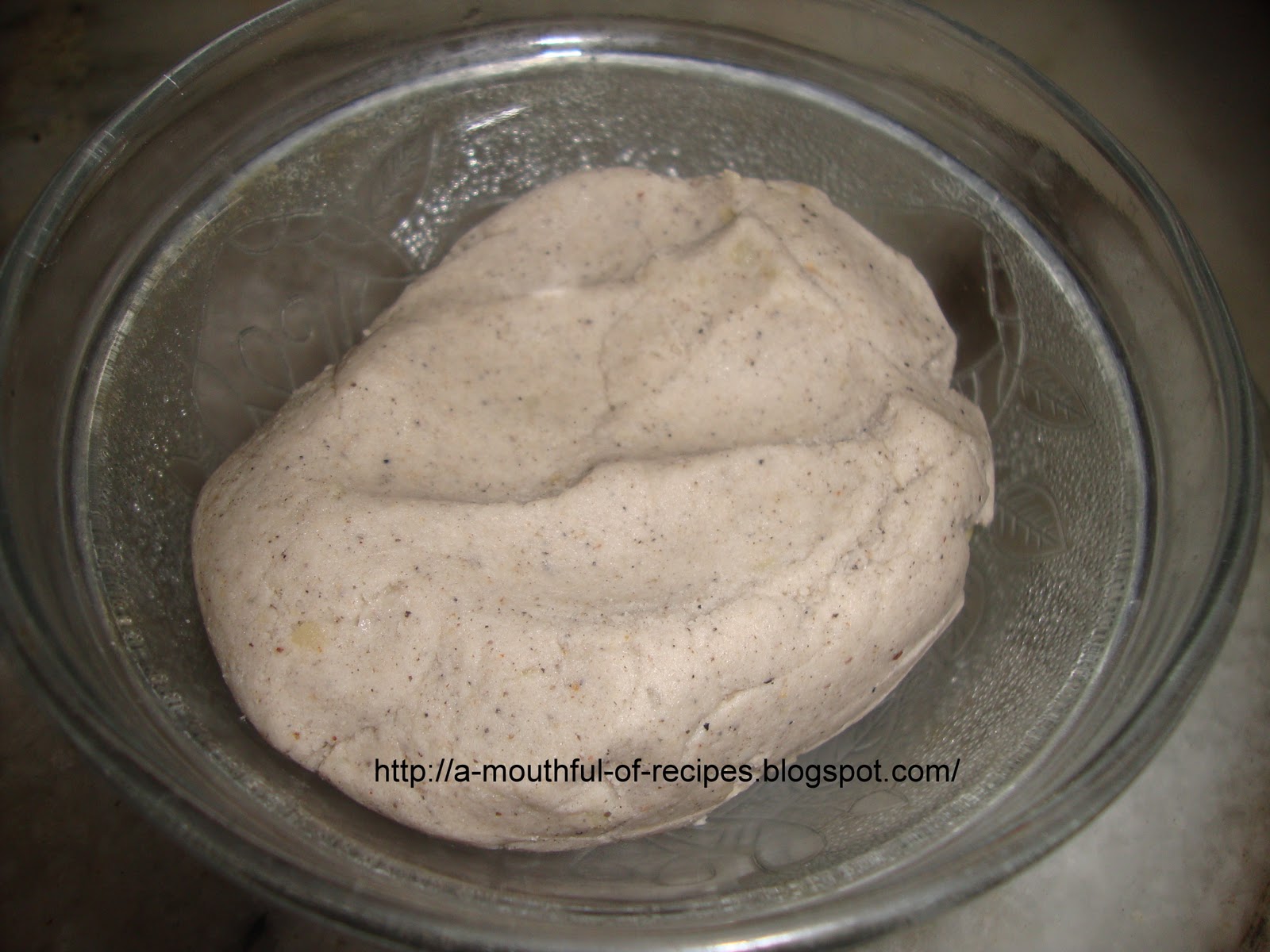 A Mouthful Of Recipes Navratri Fast Special Singhare Ka Atta (Water