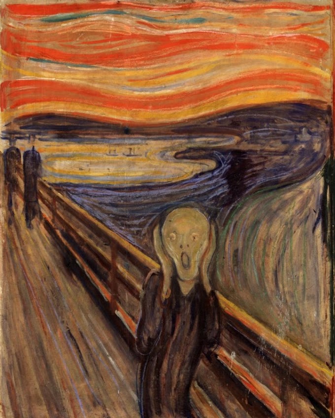 O grito angustiado de Edvard Munch