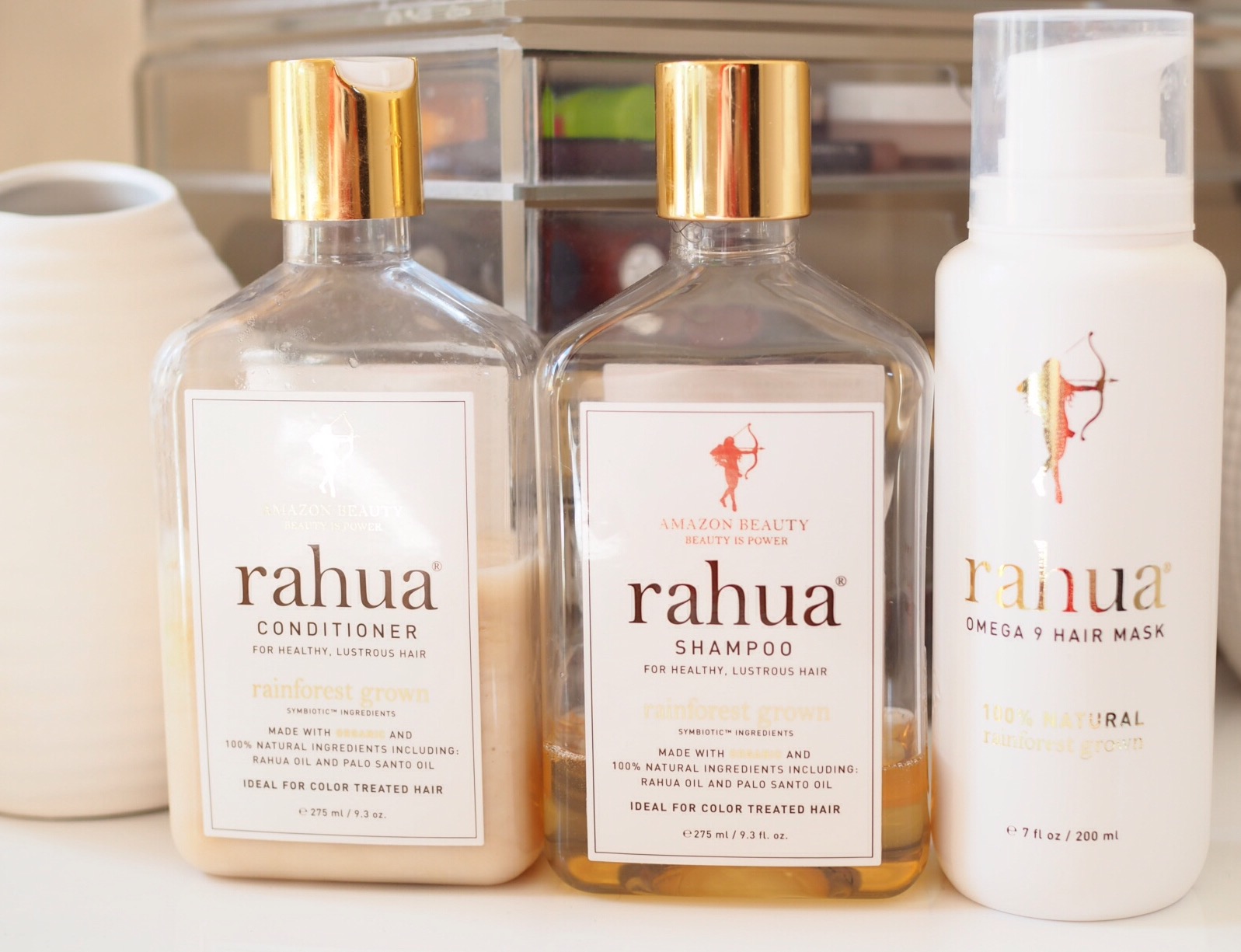 Rahua Shampoo, Conditioner and Omega 9 Mask Get Lippie