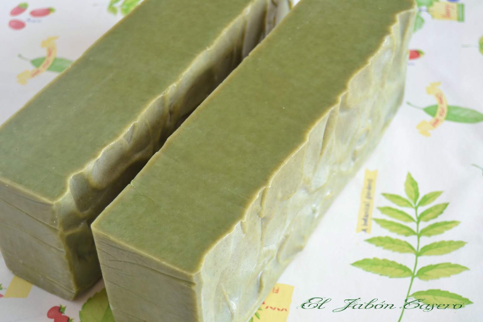 jabon artesanal de pepino