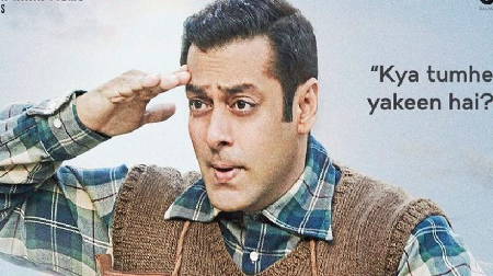 Salman Khan सैल्यूट कर रहे हैं फ़िल्म 'Tubelight' के दूसरे पोस्टर में