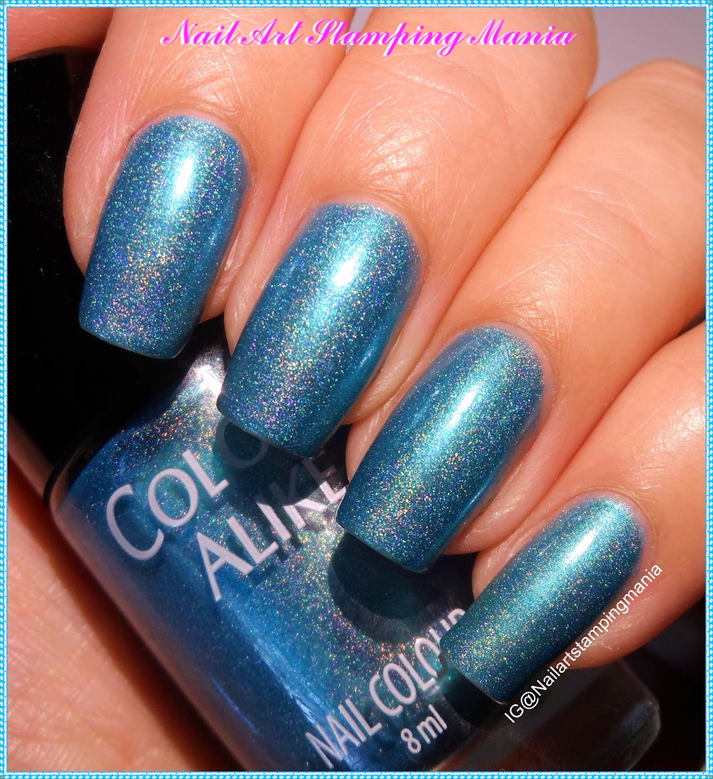 Nail art stamping mania: the uberchic beauty mini uber mats ... Come applicare brillantini a un quadro