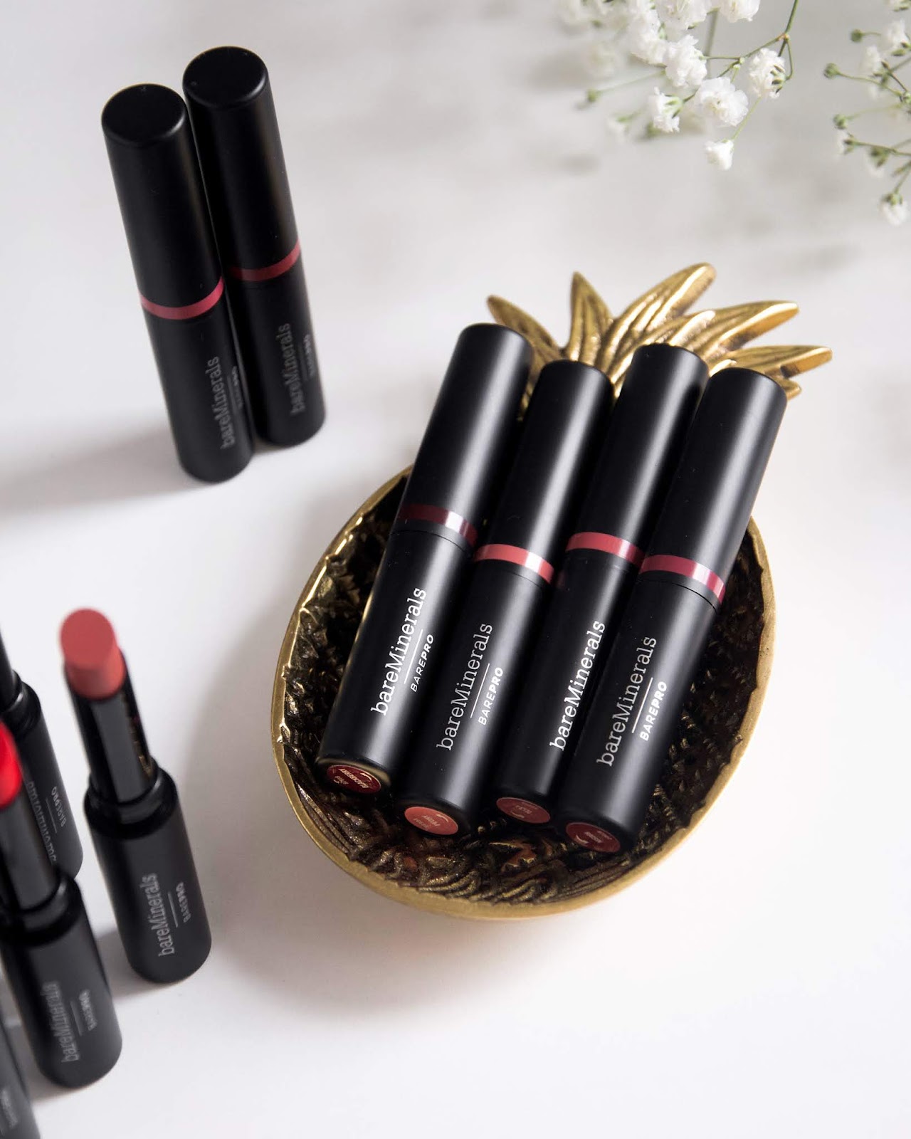 BareMinerals-BAREPRO-Longwear-Lipstick-Review BareMinerals BAREPRO Longwear Lipstick swatches