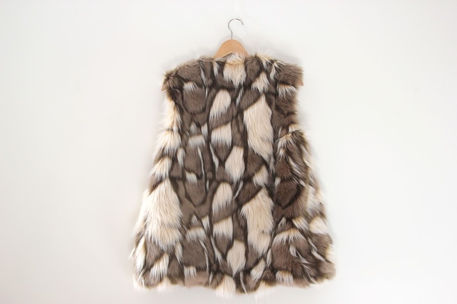 DIY Tutorial: Como hacer chaleco de pelo (patrones gratis)