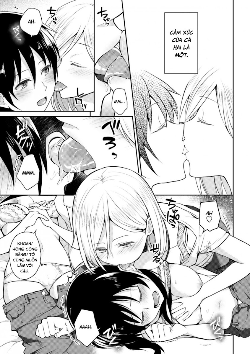 HentaiVN.net - Ảnh 17 - Tuyển tập Yuri Oneshot - Chap 96: Tôi muốn bảo vệ một tình yêu diệu kì (leech)