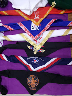 scout jamboree trade in neckerchiefs