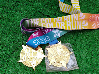 Medal The Color Run Warszawa 2018 Medal The Color Run Warszawa 2018