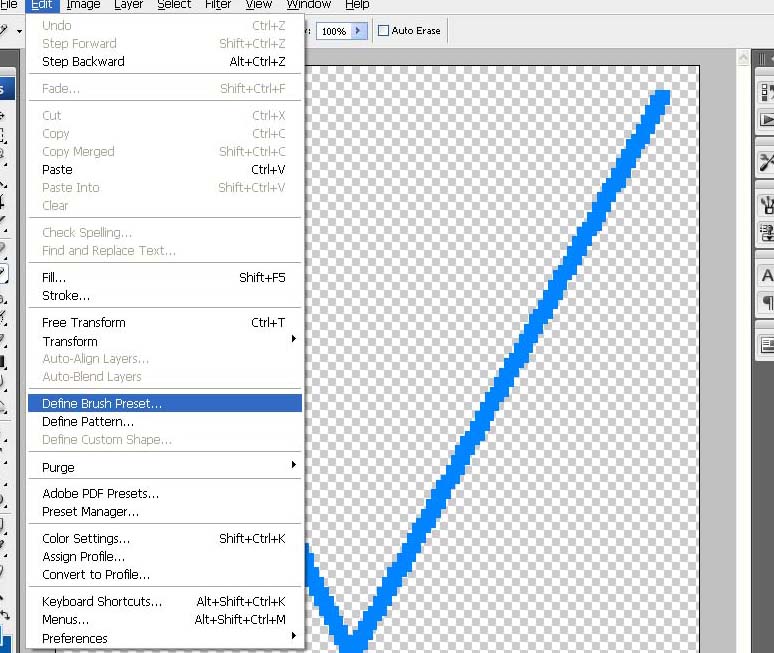 How to define a Brush in to Use in Projects