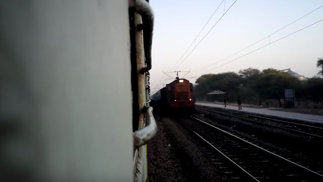 Evening View of Bhind Railway Station
