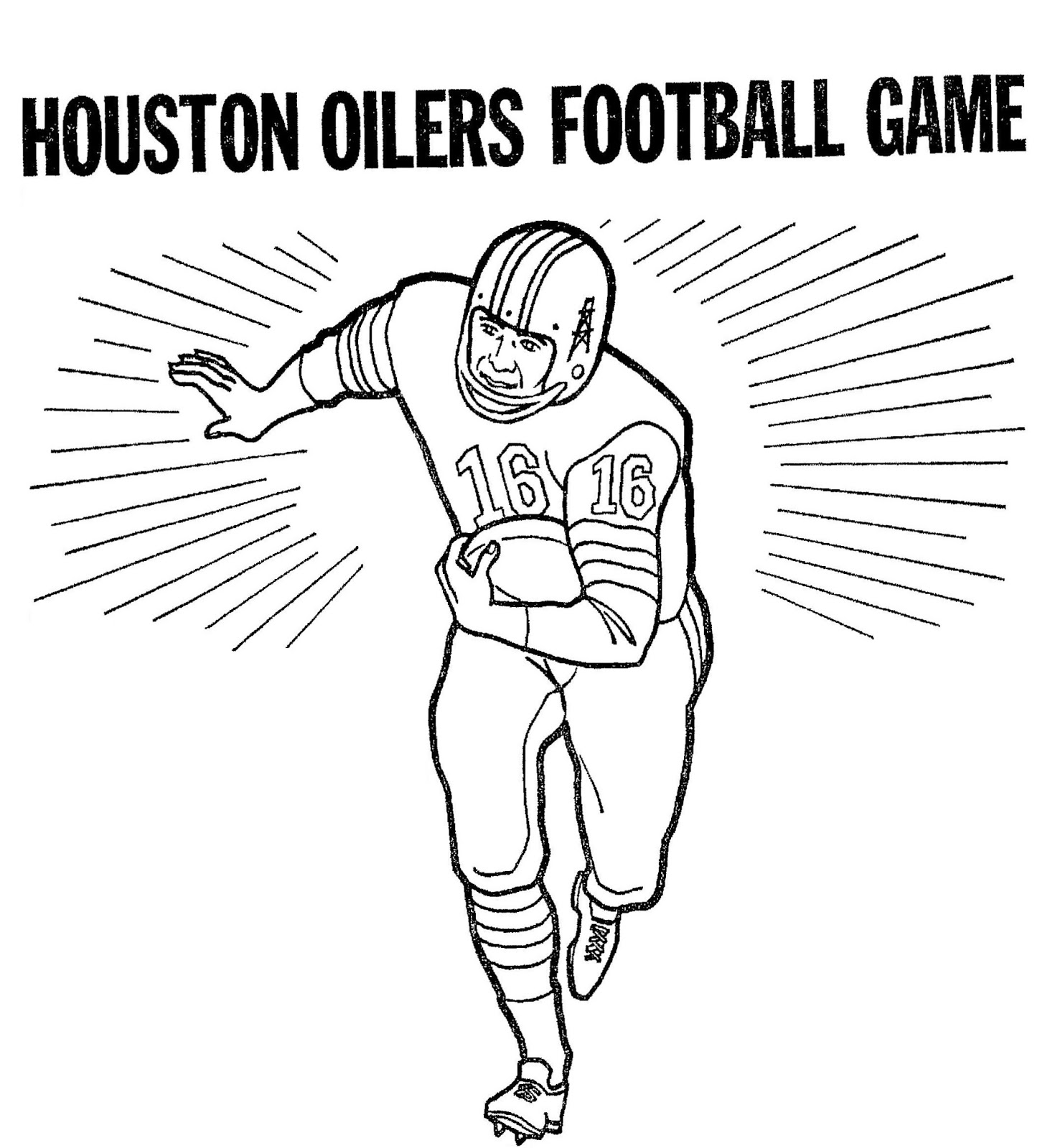 oilers coloring pages - photo #4