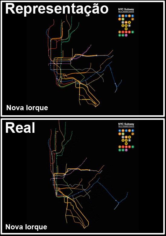 Mapas de Metros do mundo - Nova Iorque