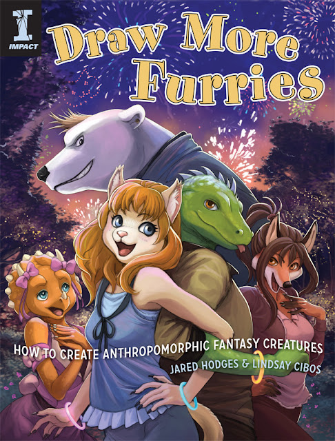 Lindsay Cibos Art Blog: New Book Draw More Furries