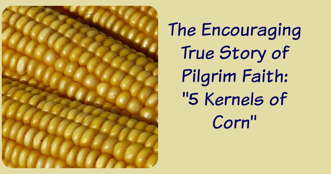 1Minute Bible Love Notes 5 Kernels of Corn A Story of Thanksgiving